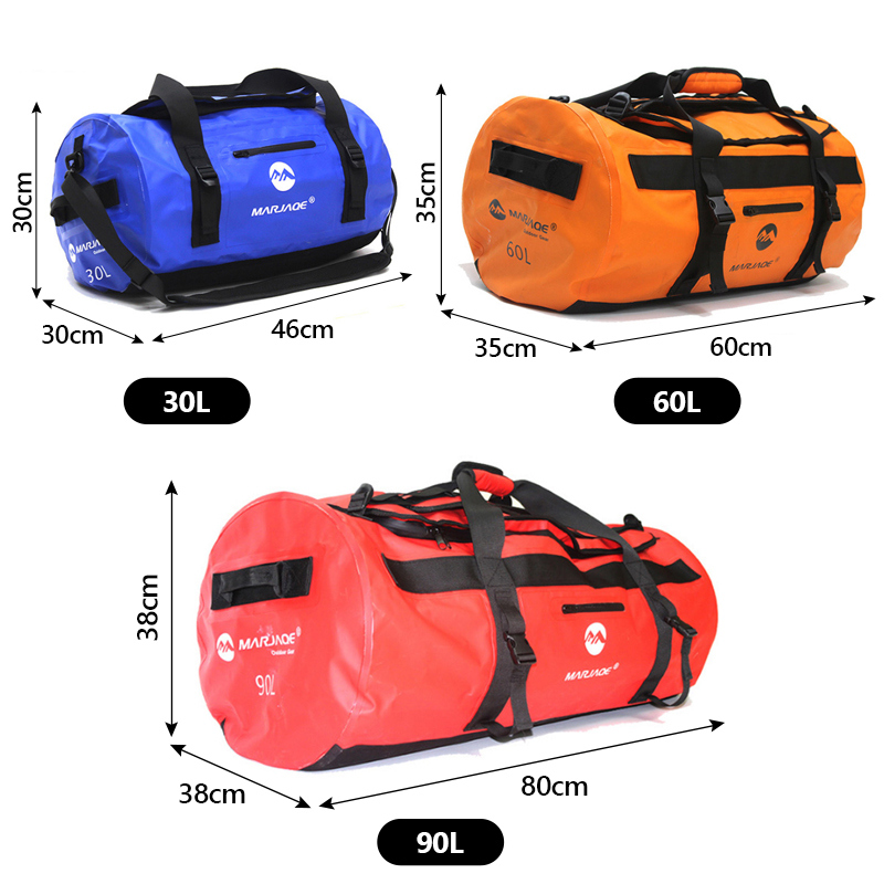 30L 60L 90L sac de kayak étanc - Fishing Kayak Crate avis et prix
