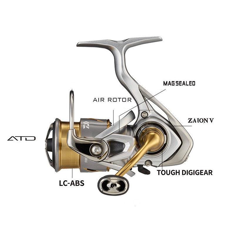 DAIWA 21 FREAMS LT 2000S 2500  - Daiwa Reel Fuego avis et prix