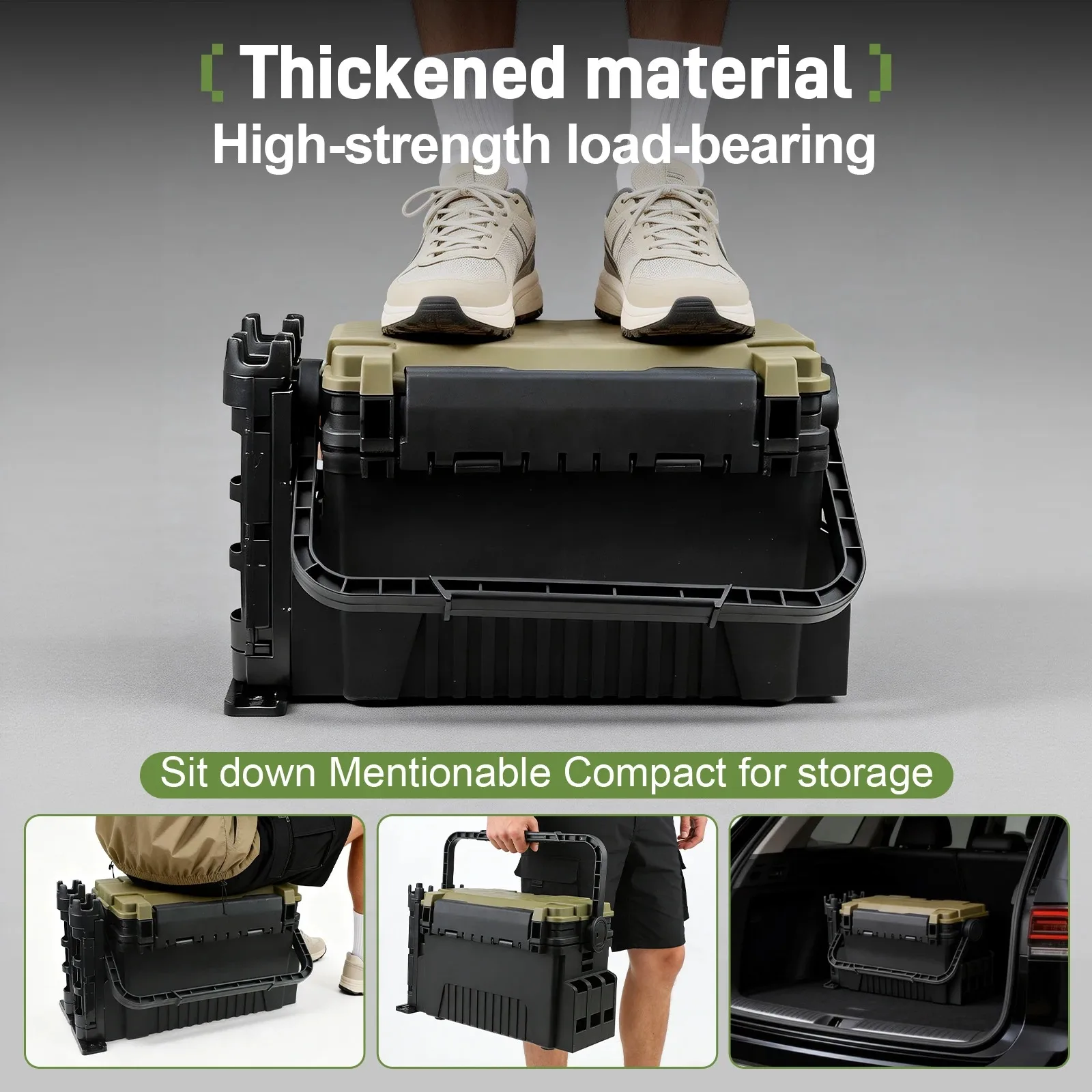 Boîte de pêche de grande capac - Fishing Kayak Crate avis et prix